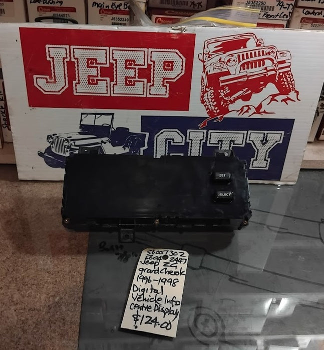 Info Display Digital Jeep ZG Grand Cherokee 56007302