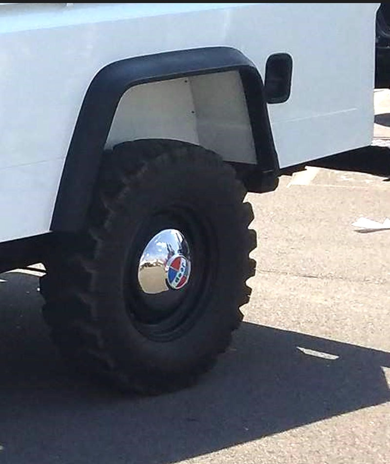 Fender Flares Fibreglass Reproductions Jeep CJ10 Rear Pair