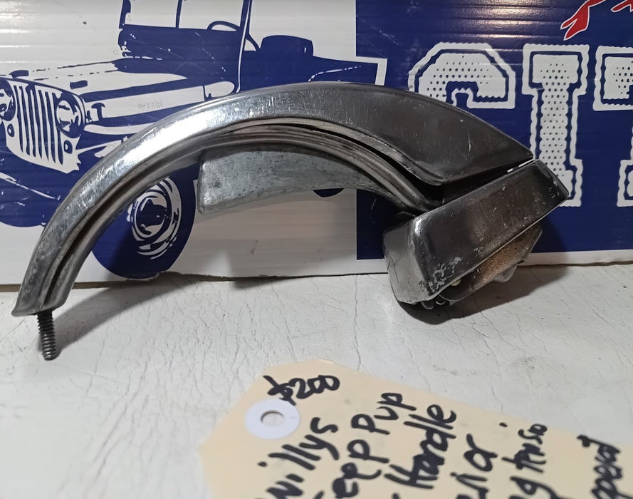 Door Handle External Willys Pickup Works smooth