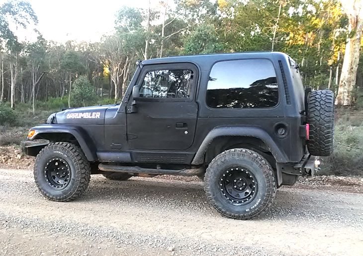 Half Doors Complete Jeep TJ Wrangler 1997-2006 Preowned