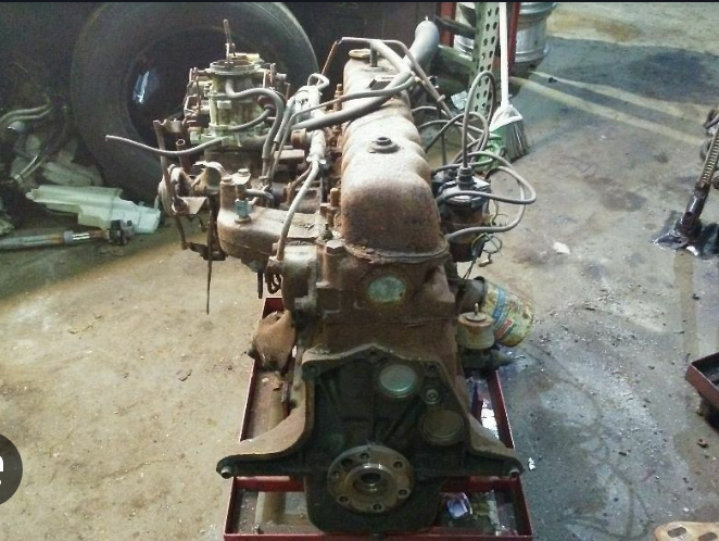 Engine 258AMC Jeep CJ10 Long Motor