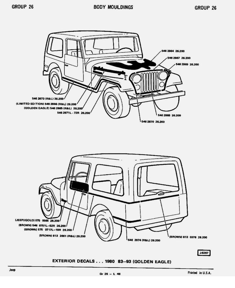 Manual Parts 1974-1980 Catalog F-74080 R