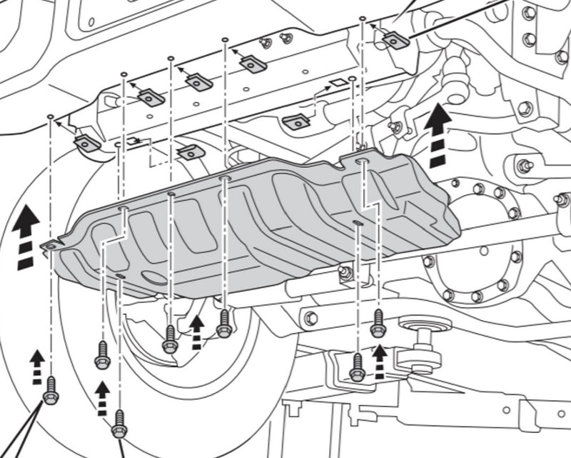 Skid Plate Front  Jeep JK Wrangler  82214330 NEW