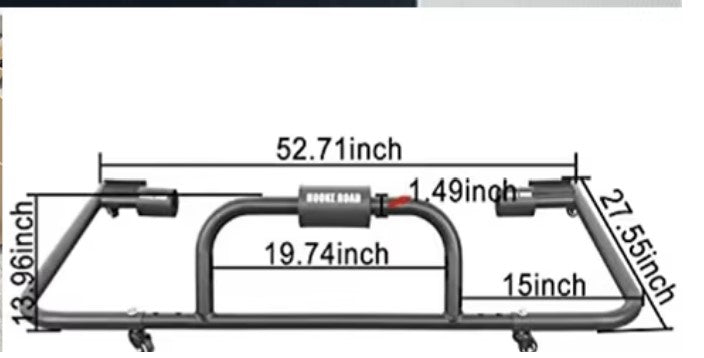 Hard Top Carrier Storage Rack Jeep Wrangler TJ YJ JK JL