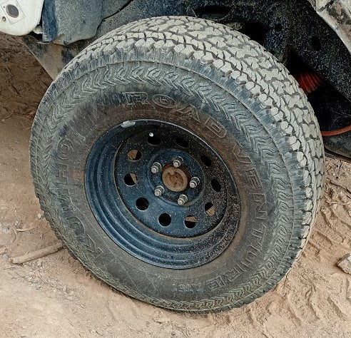 Tyres Kumho Road Adventurers 31/10.50R15 AT51 + Wheel Set