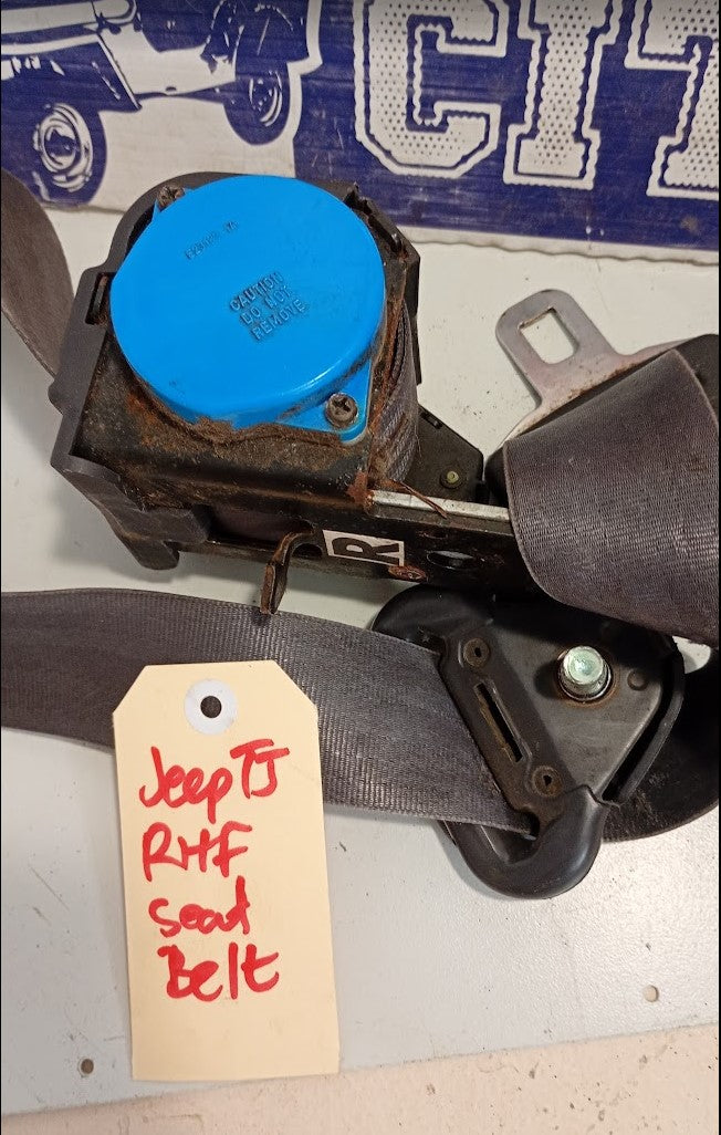 Seat Belt RHF Jeep TJ Wrangler 97-06 – Preowned