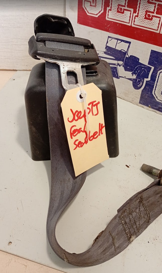 Seat Belt Rear L or R Jeep TJ Wrangler 97-06 – Preowned