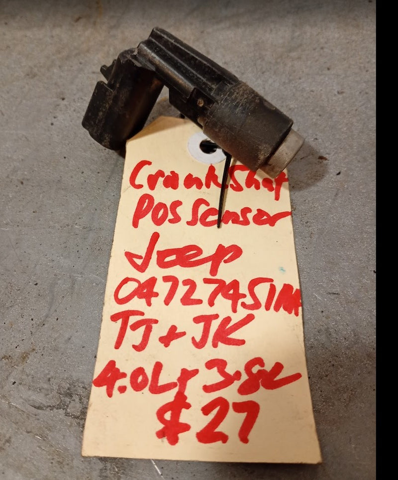 Sensor Crank Posititon  Jeep  Wrangler TJ & JK 04727451AA