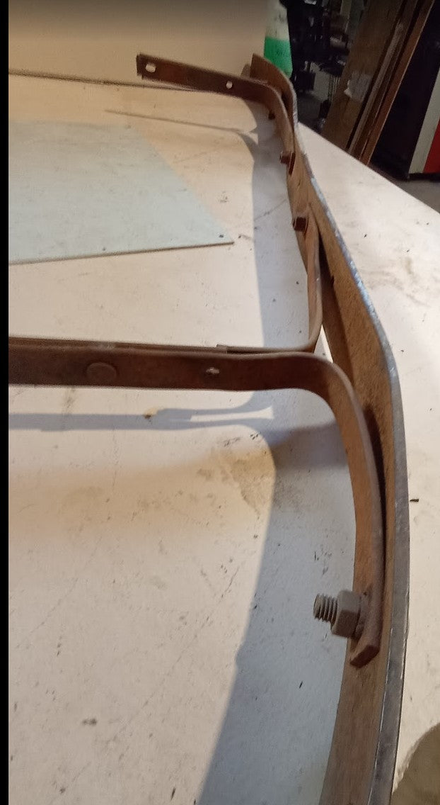 Bumper Rear Willys Jeep Rare Original