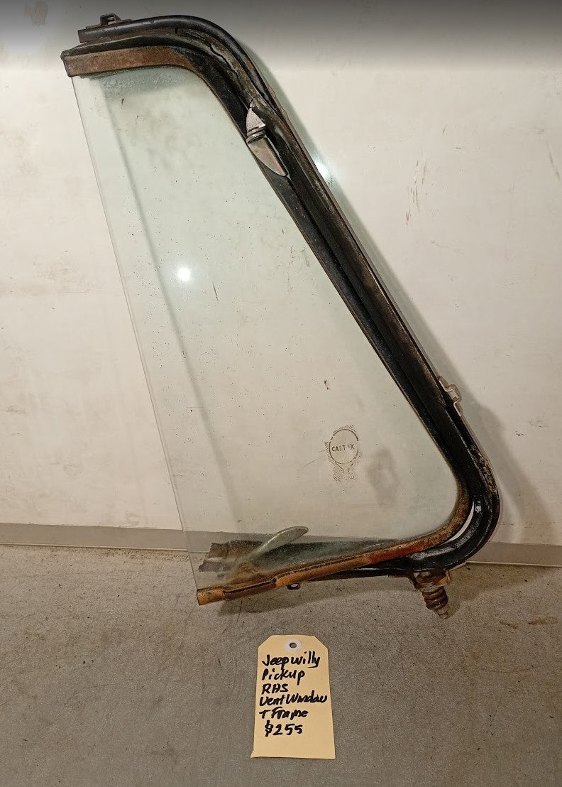 Frame Wing Vent Window RHS Willys Jeep Pickup