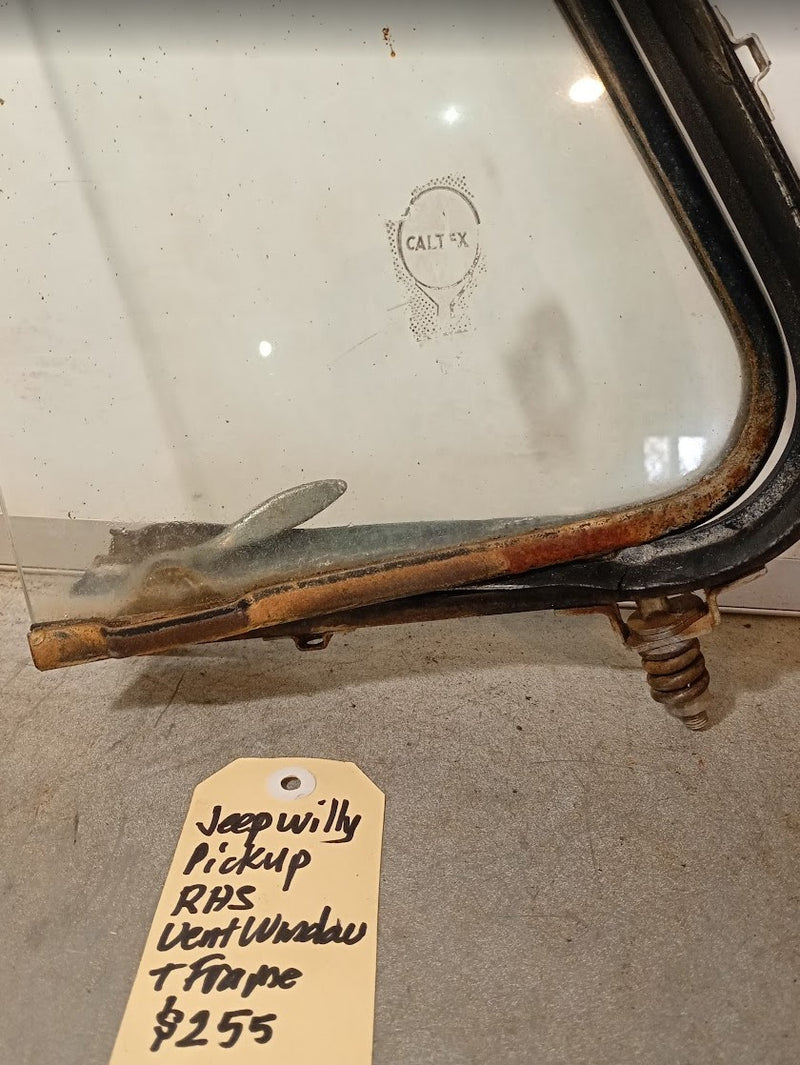 Frame Wing Vent Window RHS Willys Jeep Pickup