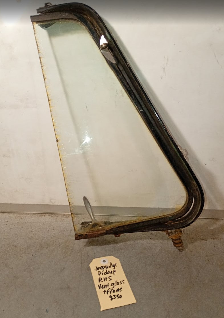 Frame Wing Vent Window RHS Willys Jeep Pickup 355