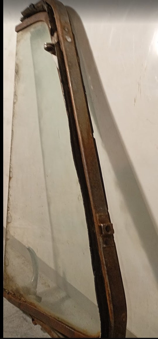 Frame Glass Rhs Frame Wing Vent Window RHS Willys Jeep Pickup Rust Broken | Jeep City ...