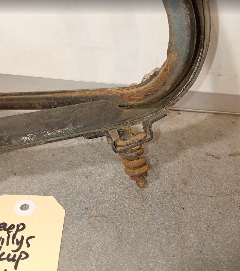 Frame Wing Vent Window RHS Willys Jeep Pickup Rust Broken