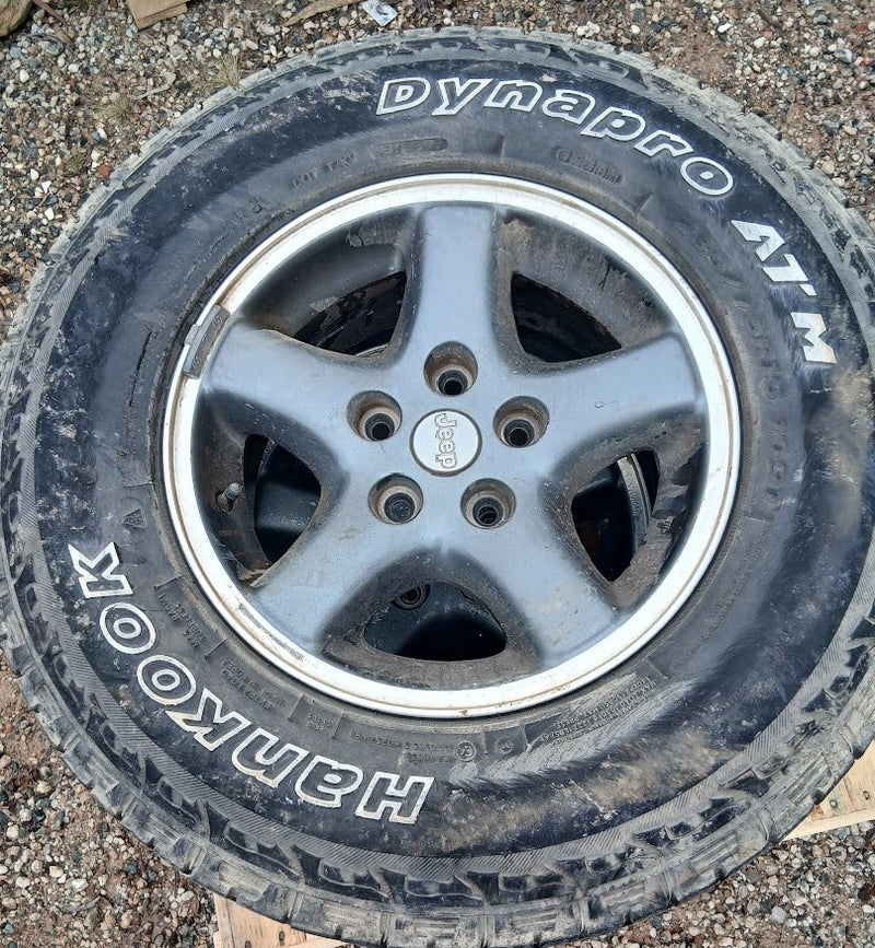 Wheels & Tyres  Jeep TJ Wrangler Ecco 5 Spoke & Hankook Tyres