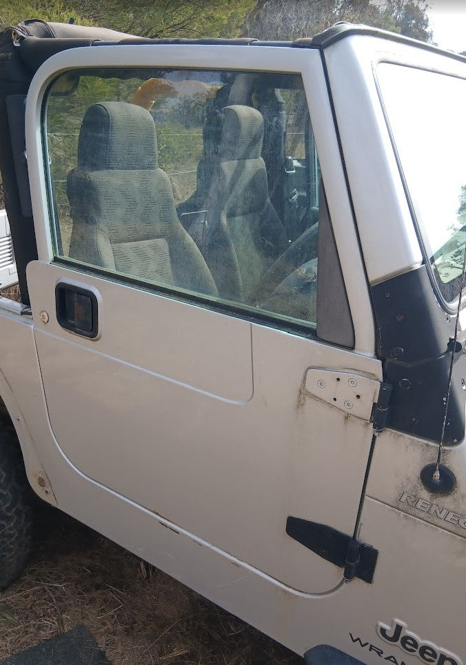 Doors Steel Full Doors Jeep TJ Wrangler Silver
