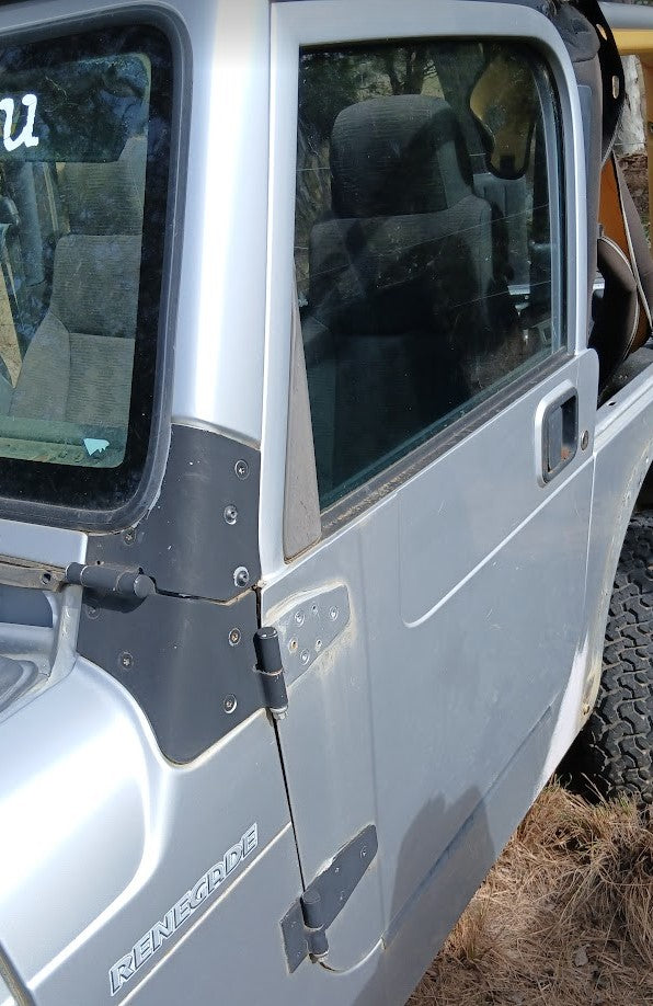 Doors Steel Full Doors Jeep TJ Wrangler Silver
