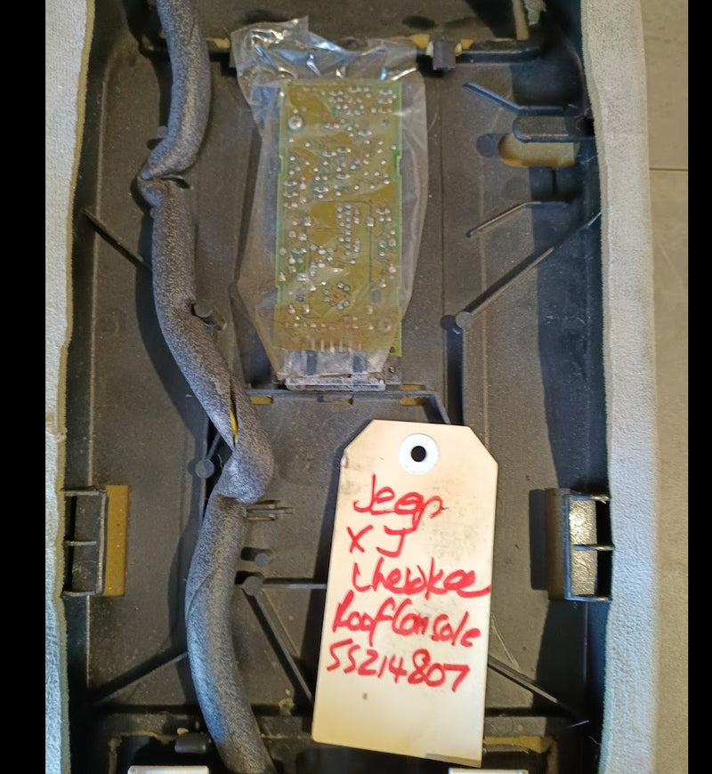 Console Overhead Jeep XJ Cherokee 55214807 Complete