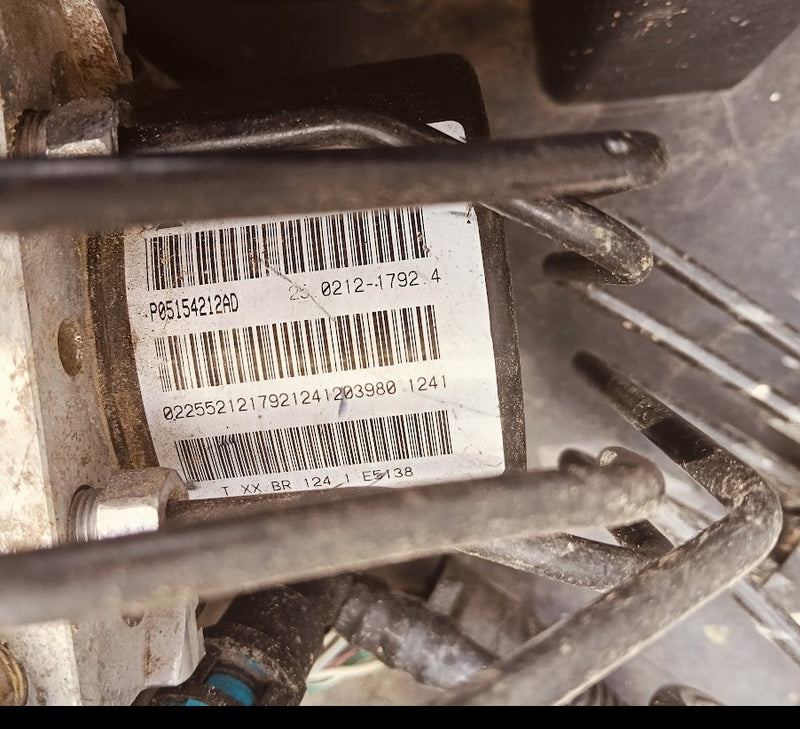 Brake Control Module ABS Pump Jeep Wrangler JK 2010 05154212AD Rare