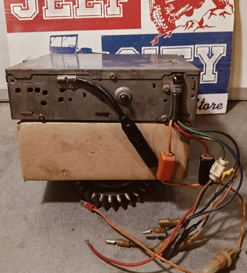 vintage Jeep pioneer radio cassette KE-4000 untested