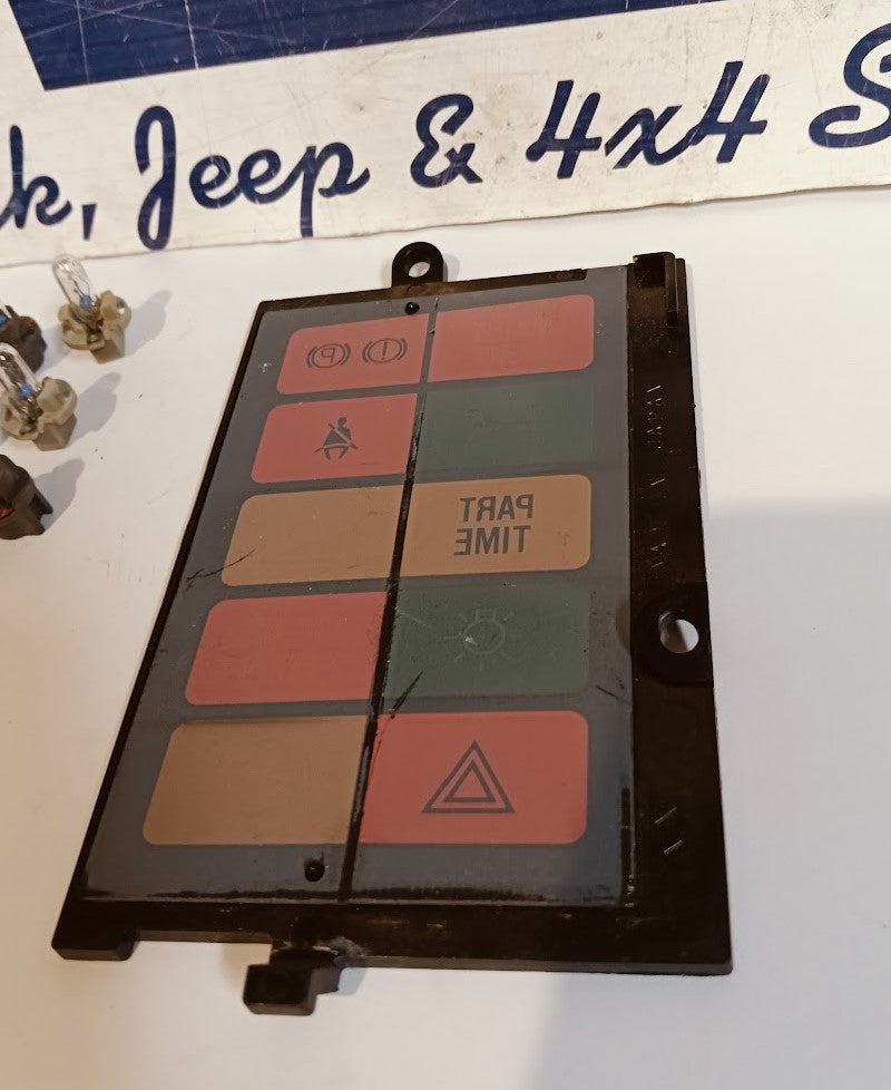 Dash Panel Cover Lights Jeep XJ Cherokee for 56004588