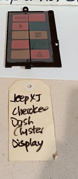 Dash Panel Cover Lights Jeep XJ Cherokee for 56004588