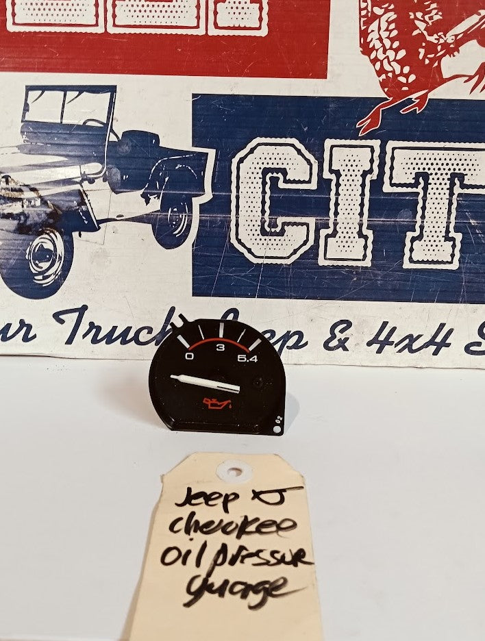 Gauge Oil Pressure Jeep XJ Cherokee