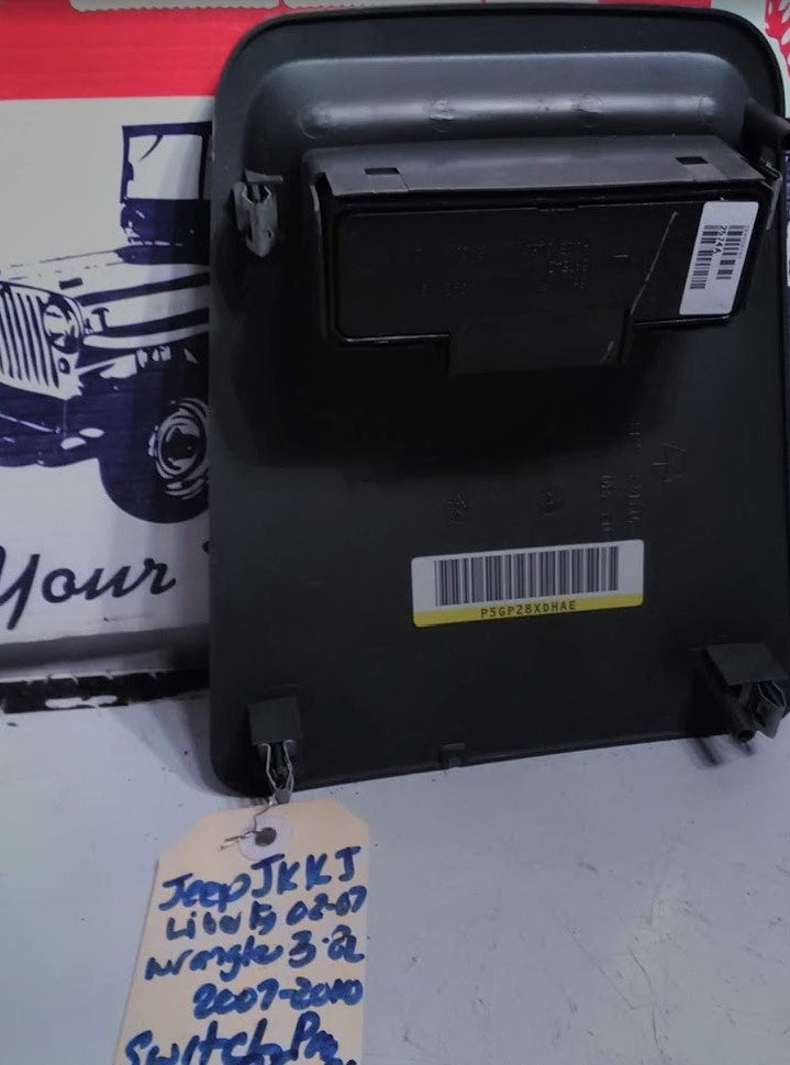 Switches Rear Panel Jeep JK 3.8L KJ 3.7L P5GP28XDHAE