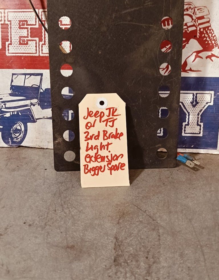 Tail Light 3rd Brake & Extension Bracket Jeep JK Wrangler