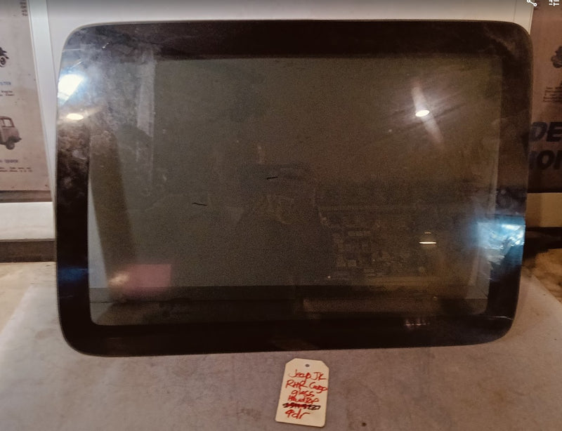 Glass Cargo RHR Hardtop Jeep JK Wrangler
