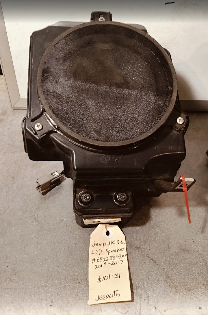 Speaker Floor Subwoofer LF Jeep JK Wrangler 68223343AA