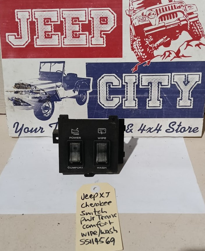 Switch Panel Surround  RHD Jeep XJ Cherokee 55114569