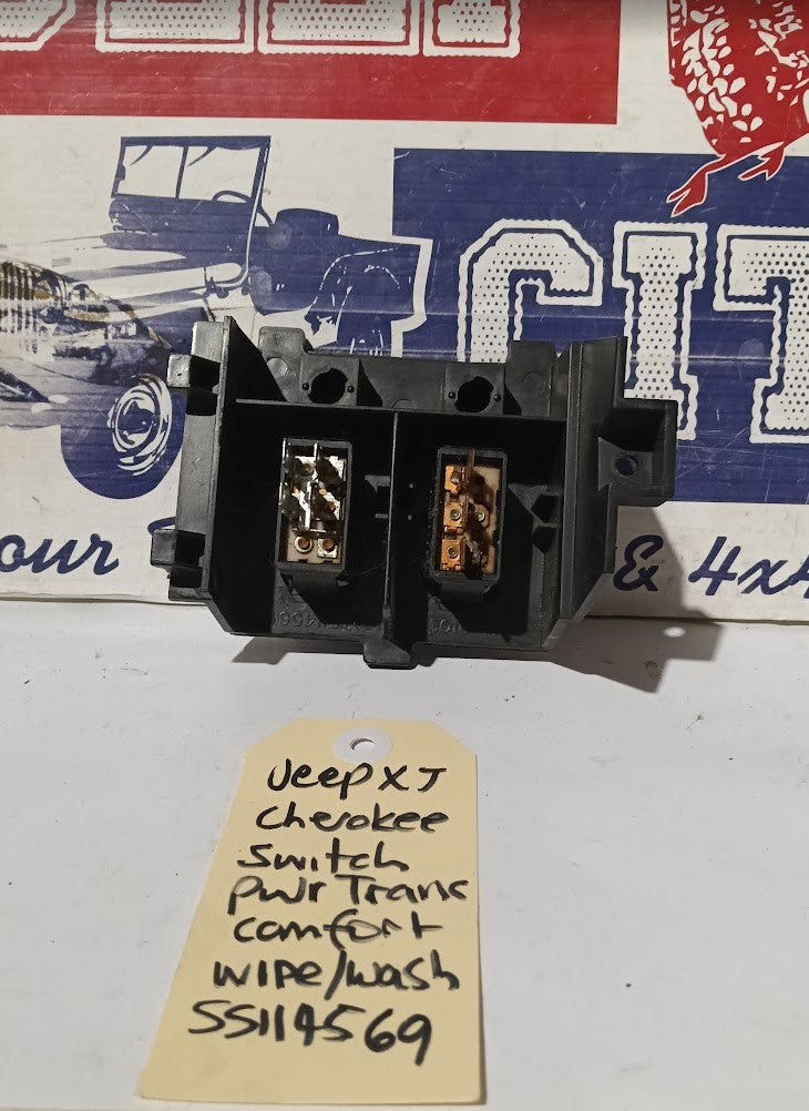 Switch Panel Surround  RHD Jeep XJ Cherokee 55114569