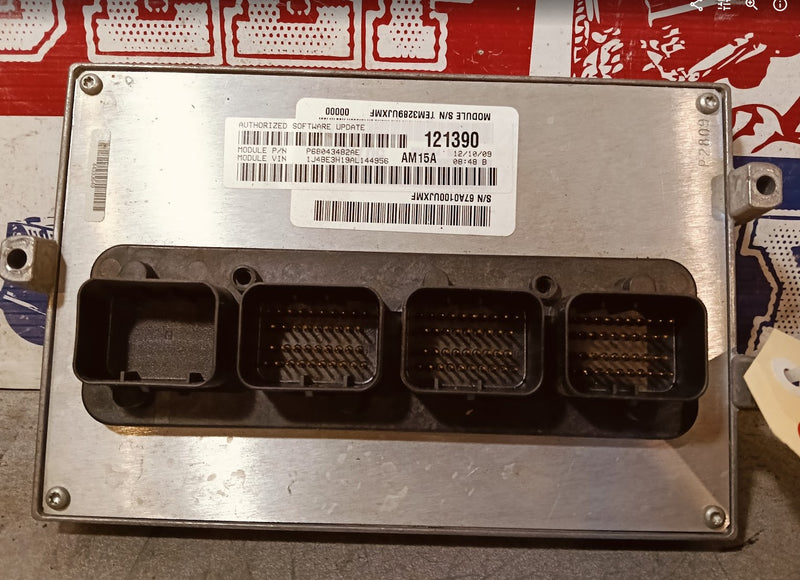 ECU PCM Jeep JK  Wrangler 2010 3.8L P68043482AE