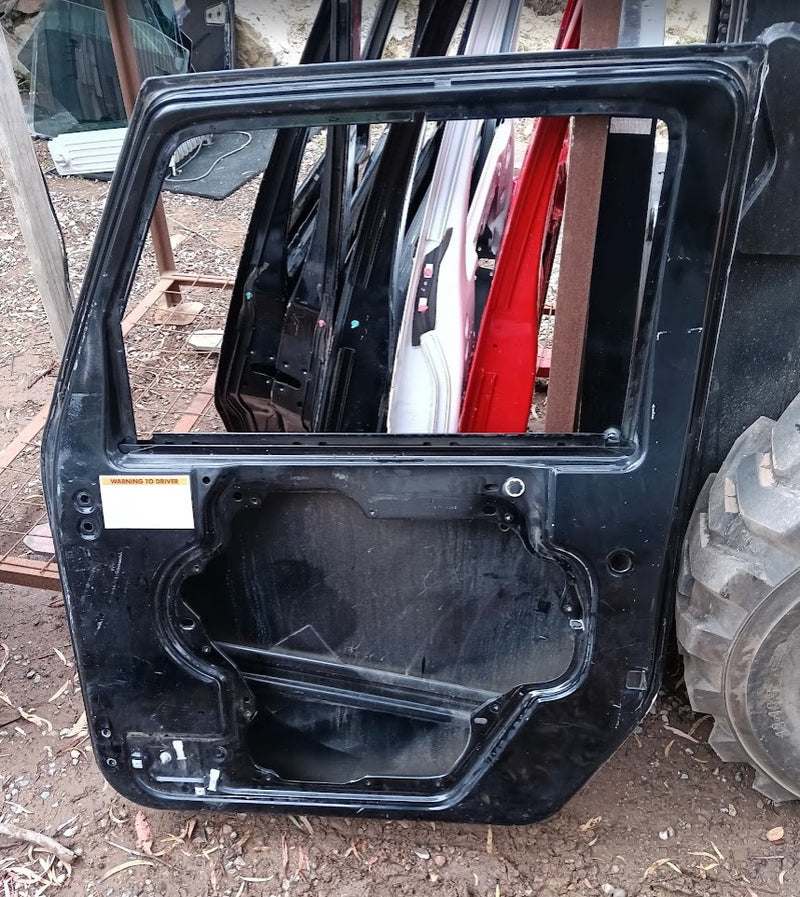Door RH Front Jeep JK Wrangler Black Wrapped Jeep City