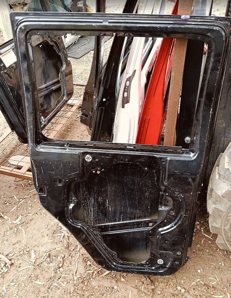 Door LH Rear Jeep JK Wrangler Black Skin