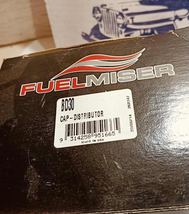 Distributor Cap Jeep 4.0L engine Fuel Miser BD30