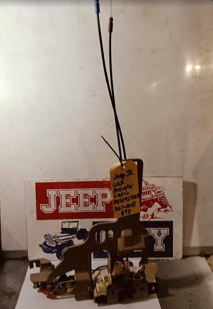 Lock Acutator Front Left Door Jeep JK  Wrangler P04589277AK
