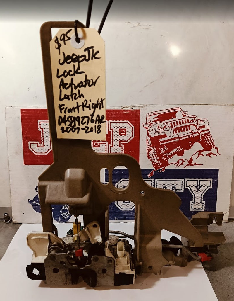 Lock Acutator Front Right Door Jeep JK  Wrangler P04589276AK