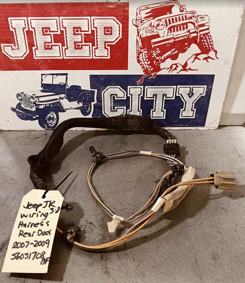 Wiring Harness Rear Doors Jeep JK Wrangler 56051708AF