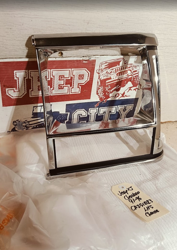 Headlight Surround Header Panel Left Jeep XJ Cherokee CA2512123