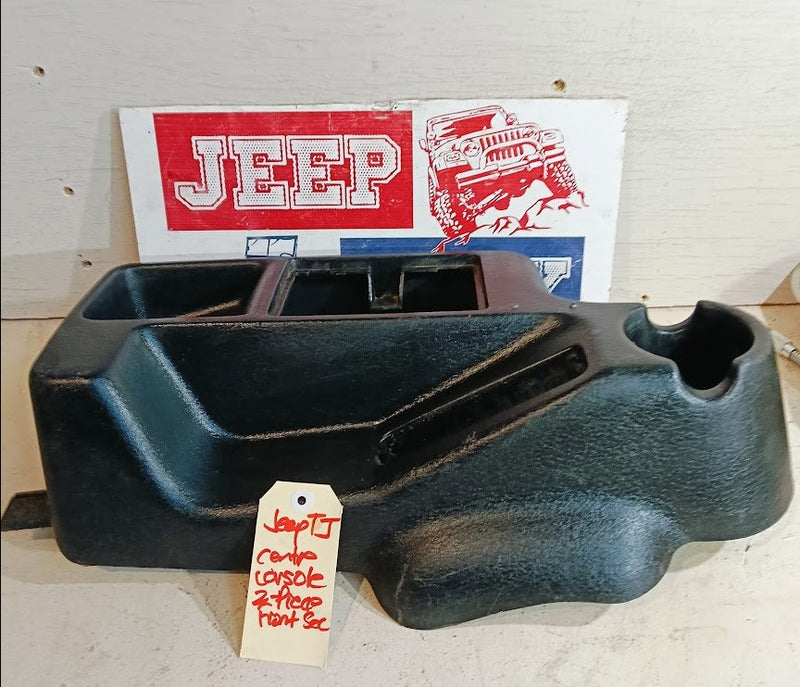 Center Mini Console Jeep TJ Wrangler Grey OEM