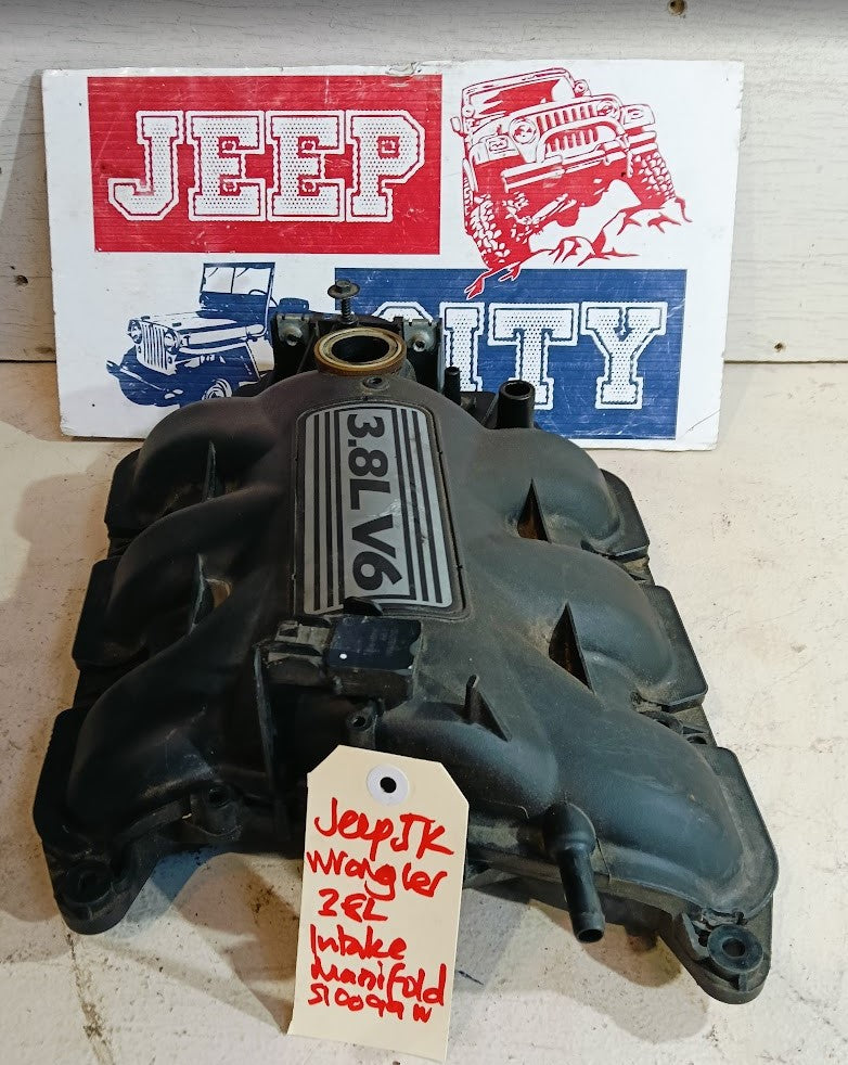 Intake Manifold Jeep JK Wrangler 3.8L V6 510099 W 8AF