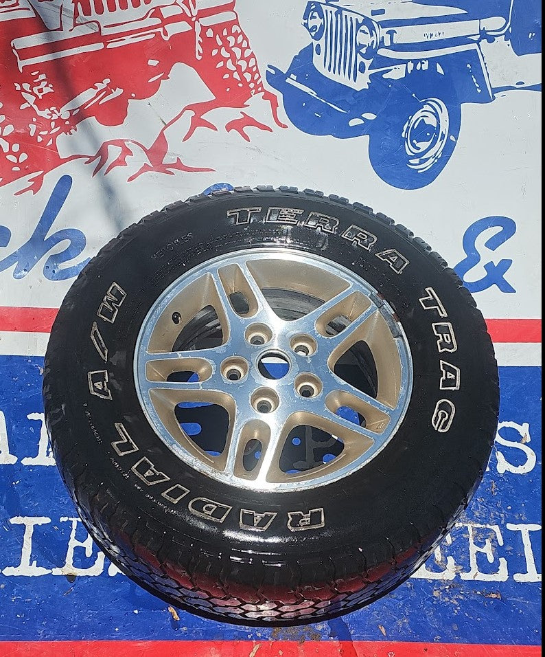 Wheel Silverblade Camel/Gold Jeep Grand Cherokee WJ 5EZ99WK3AB