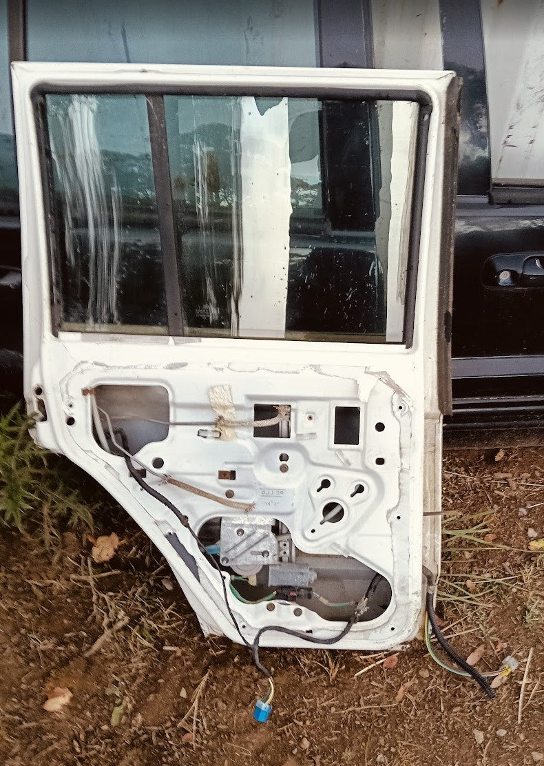 Door Rear Left Jeep XJ Cherokee White