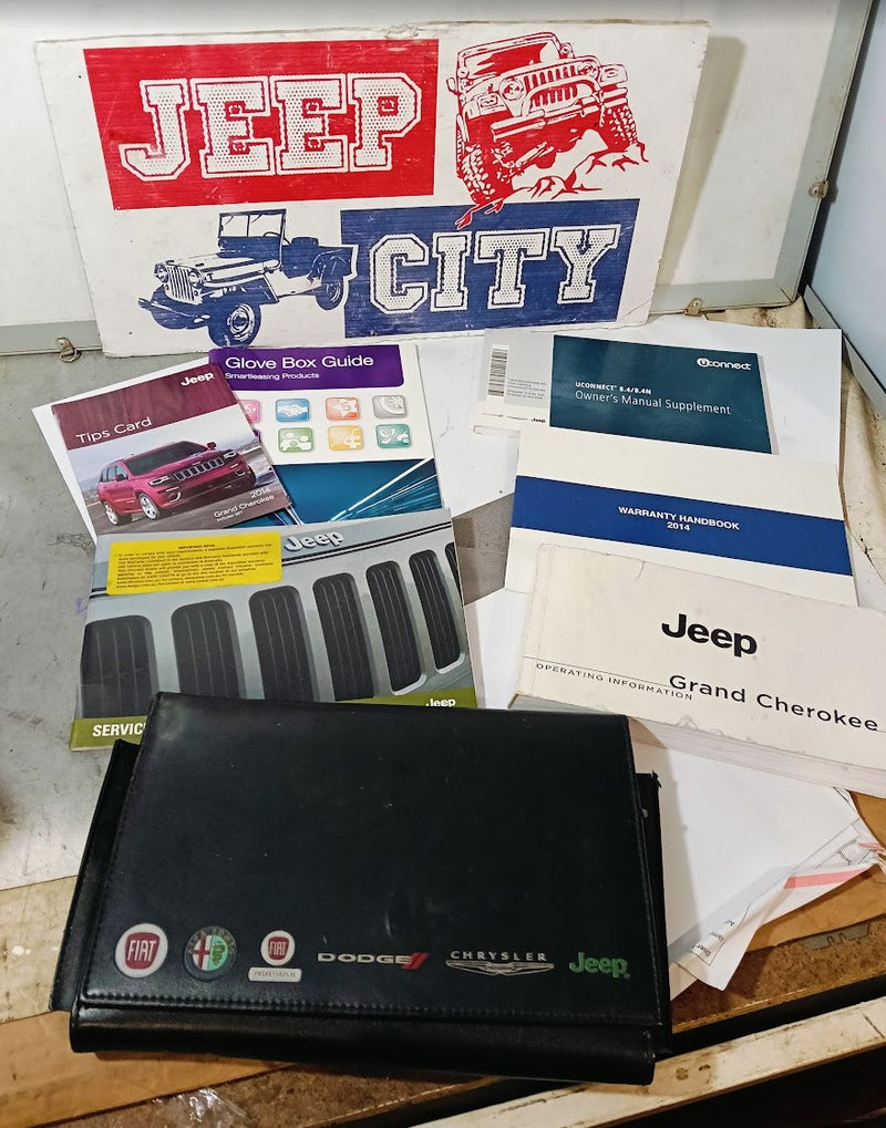 Owners Manual, Warranty Book 2014, Sound System Instruction Jeep Grand Cherokee