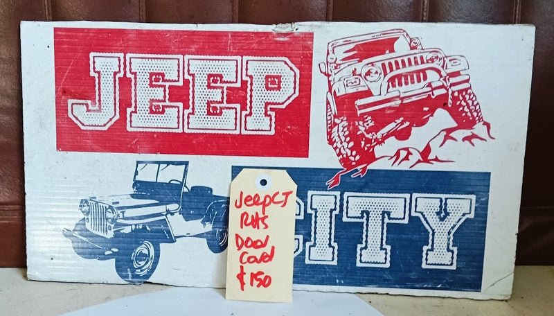 Door Cards Jeep CJ 10 1981-1986 Nut Meg Original RHS