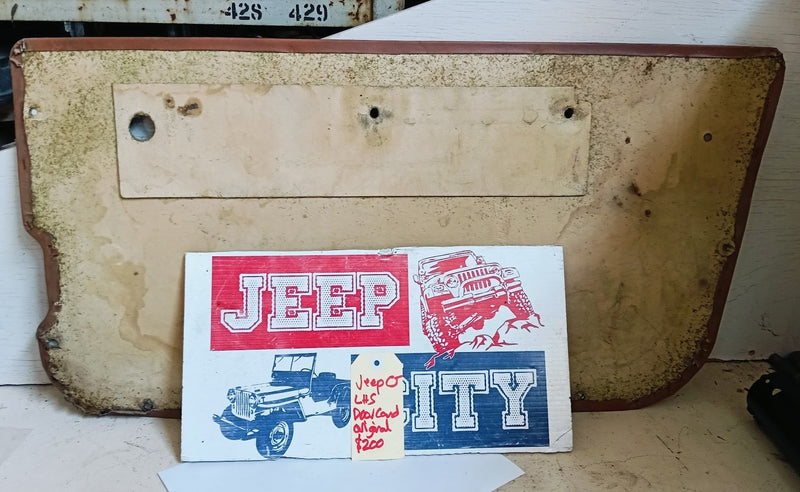 Door Cards Jeep CJ 10 1981-1986 Nut Meg Original LHS