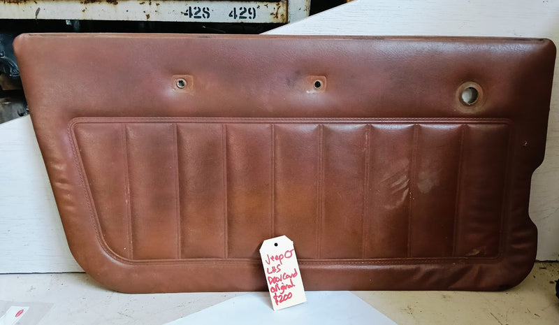 Door Cards Jeep CJ 10 1981-1986 Nut Meg Original LHS