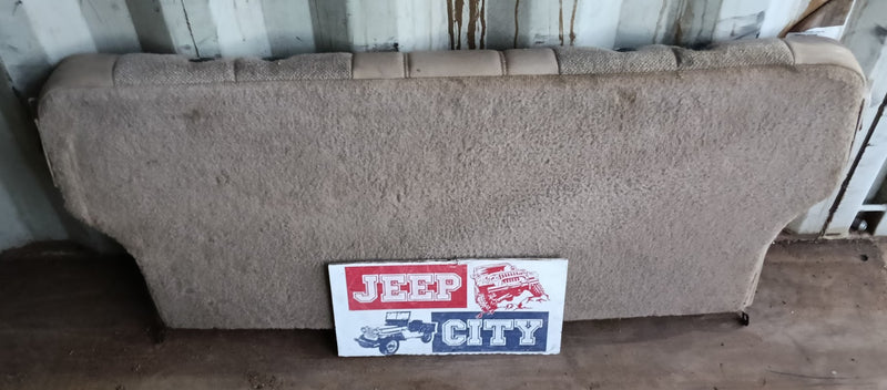 Seat Rear Jeep XJ Cherokee Beige Upper Section